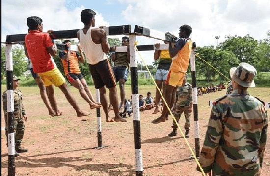 recruitment of army