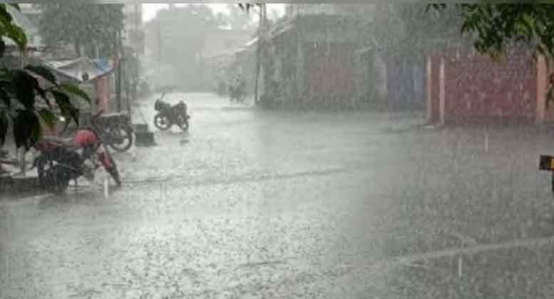 राजस्थान की राजधानी जयपुर में रविवार को भी हुई अच्छी बरसात