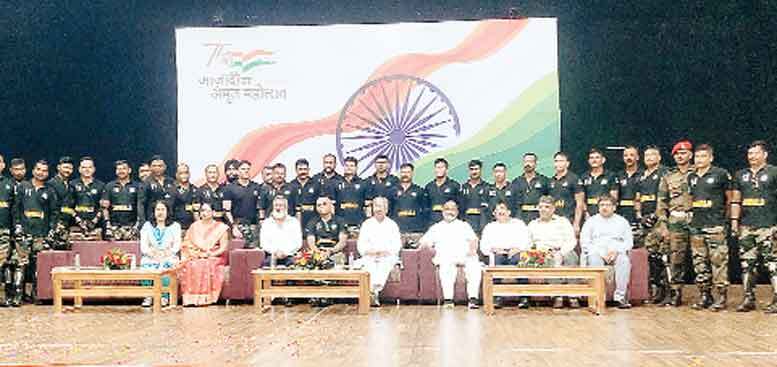 समाज मजबूत तो सेना और देश भी मजबूत : कर्नल रिपुदमन सिंह