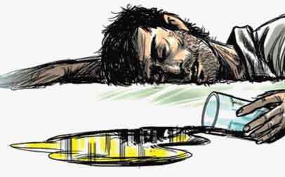 जहरीली शराब पीने से 5 लोगों की मौत