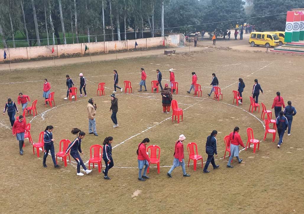 वार्षिक खेलकूद प्रतियोगिता के पांचवें दिन छाए बच्चे