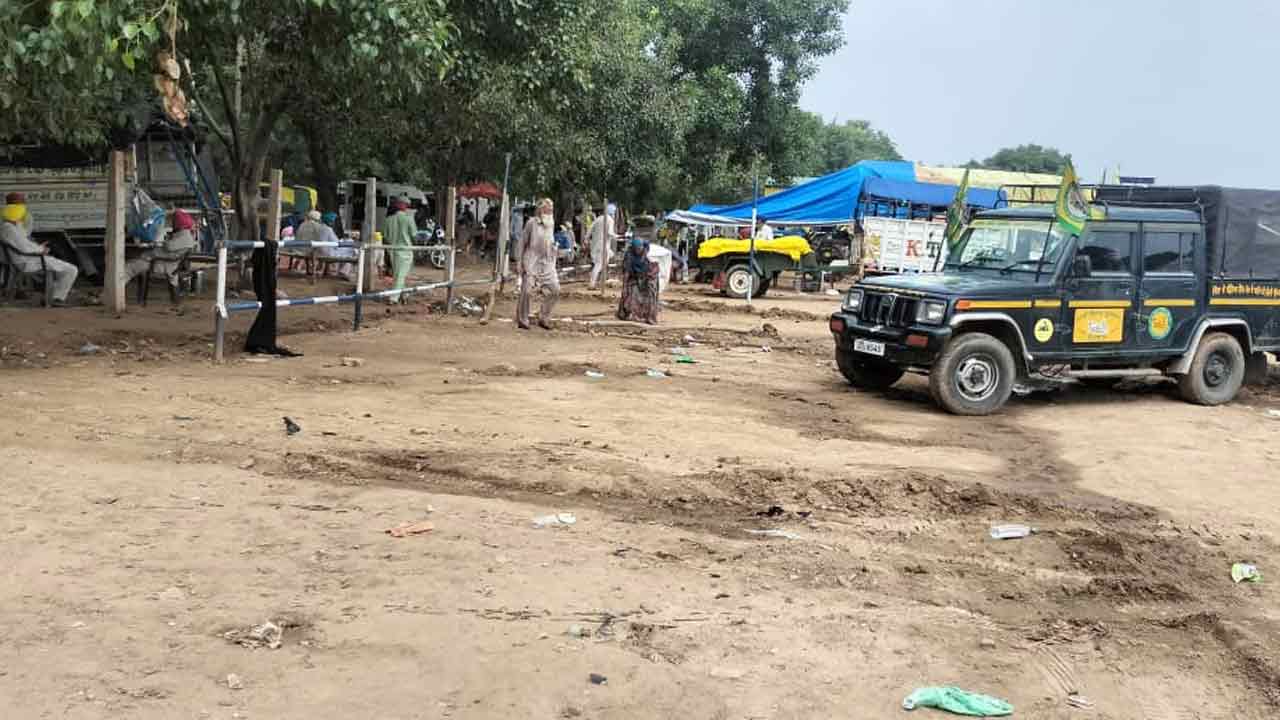 आश्वासन के बाद किसानों का धरना समाप्त, घर लौटे