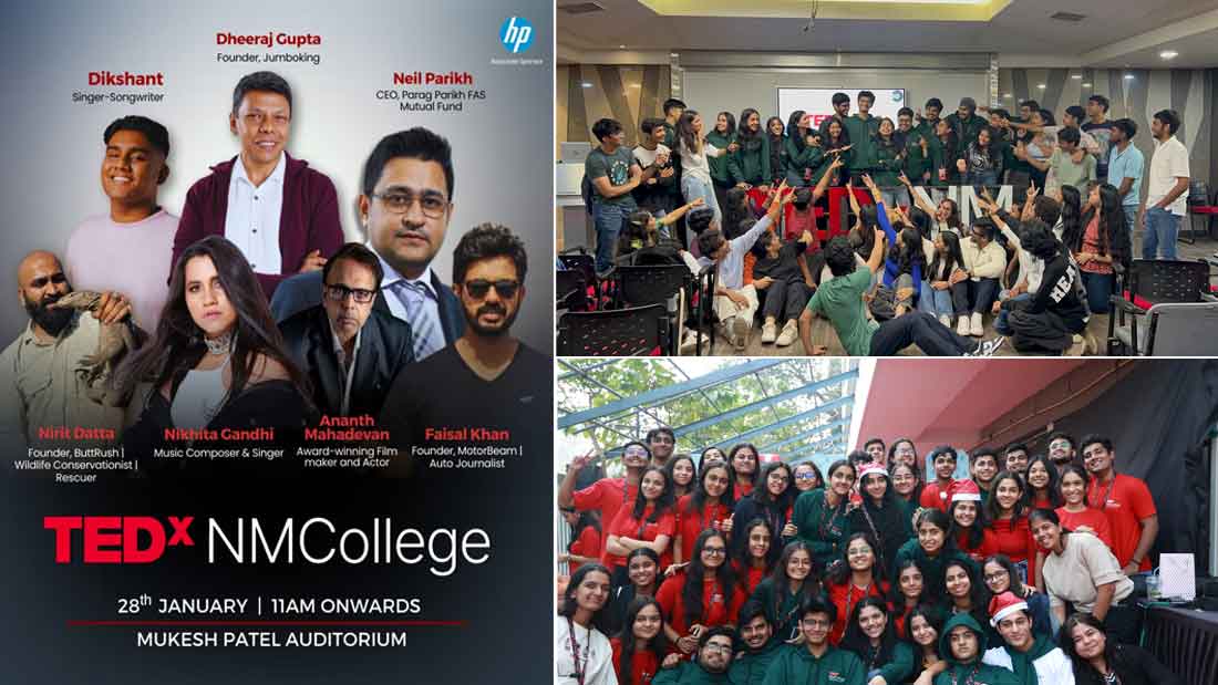 NM कॉलेज में TEDxNMCollege: “Ant Asti Prarambh” थीम पर एक प्रेरणादायक इवेंट