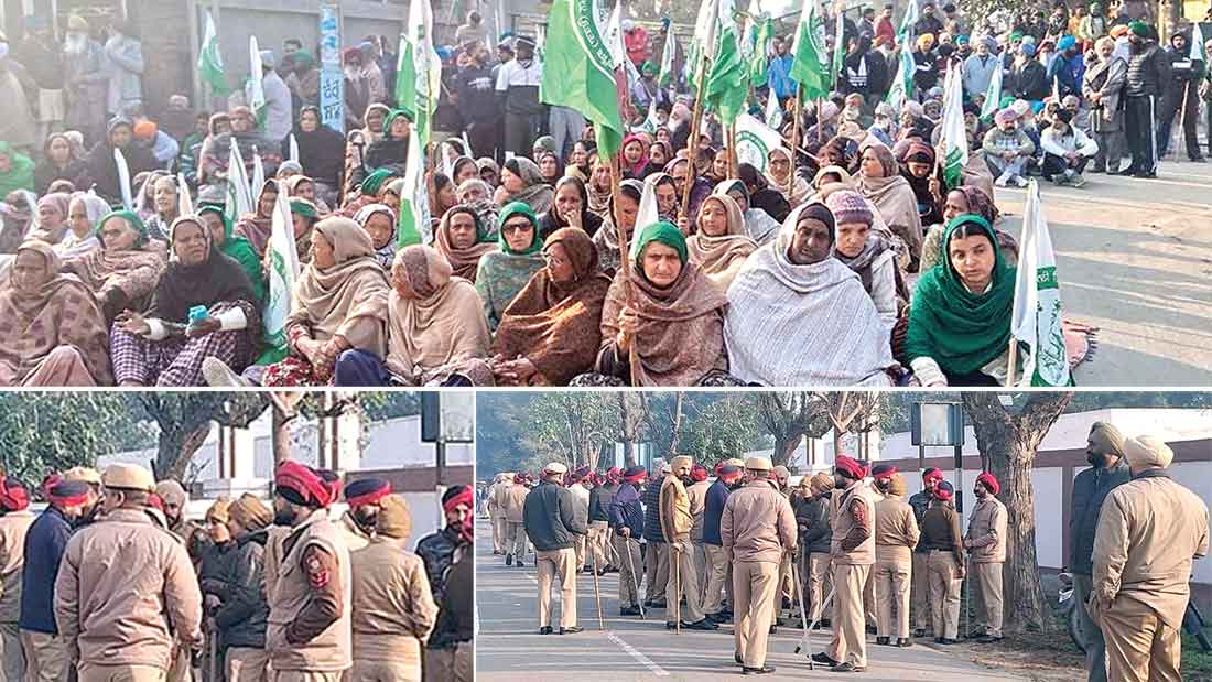 गांव भून्दड़ी व अखाड़ा पुलिस छावनी में तब्दील
