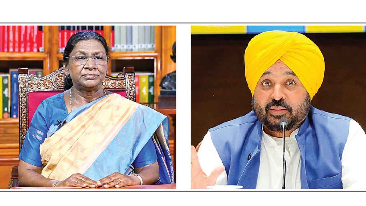 मुख्यमंत्री भगवंत मान पाँच मई को राष्ट्रपति द्रौपदी मुर्मू से करेंगे मुलाकात