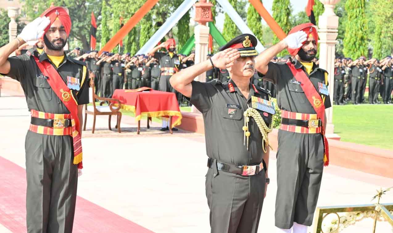 सप्त शक्ति कमांड ने मनाया अपना 22 वाँ स्थापना दिवस