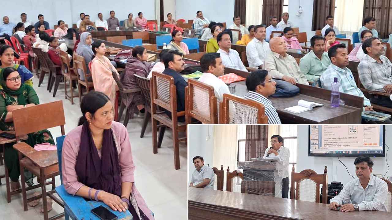 Census Training: तहसील मुख्यालय पर दूसरे दिन भी दिया जनगणना का प्रशिक्षण