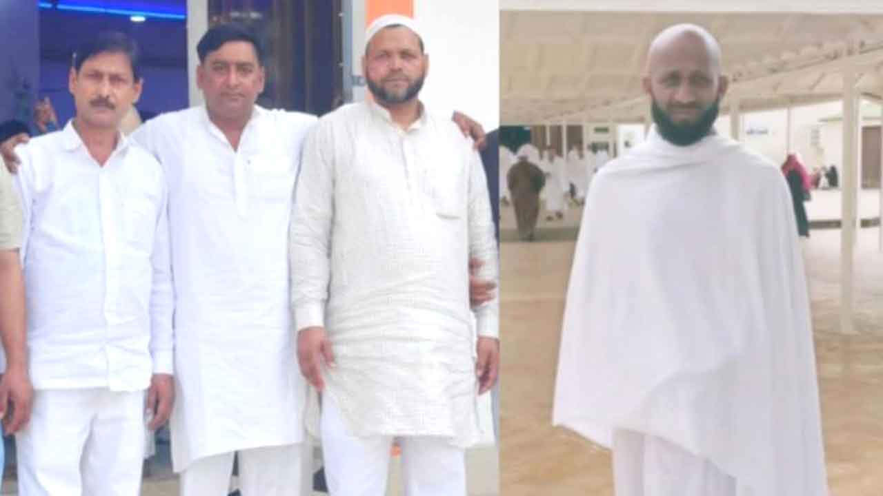 कैराना से 15 हज यात्रियों का काफिला रवाना