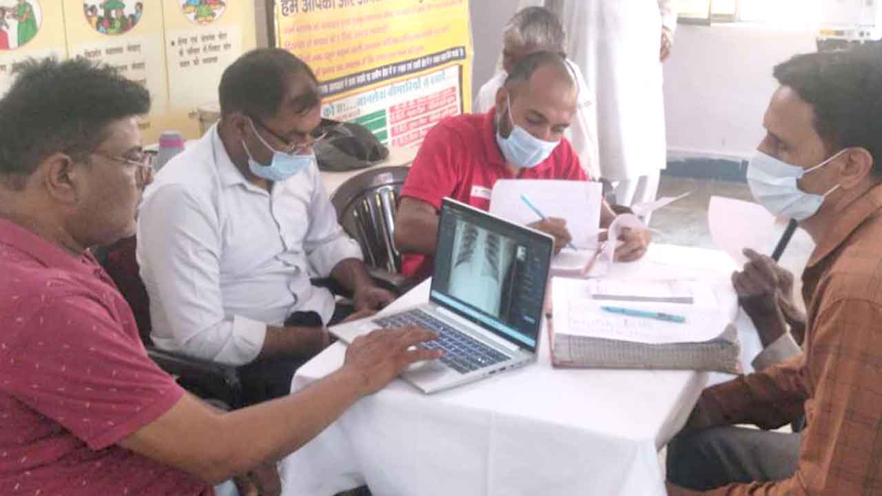 ऊंचागांव में टीबी जांच शिविर आयोजित, छह संदिग्ध मरीज मिले
