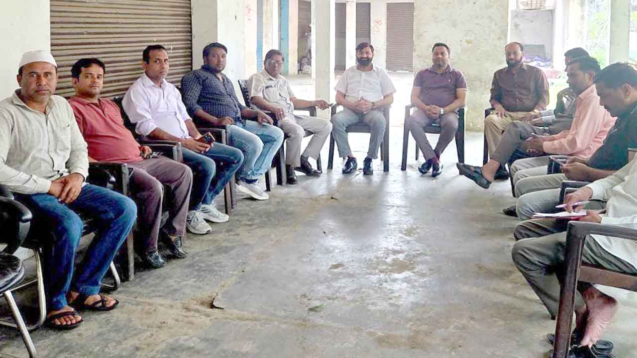 पत्रकार संगठन कैराना की मासिक बैठक आयोजित