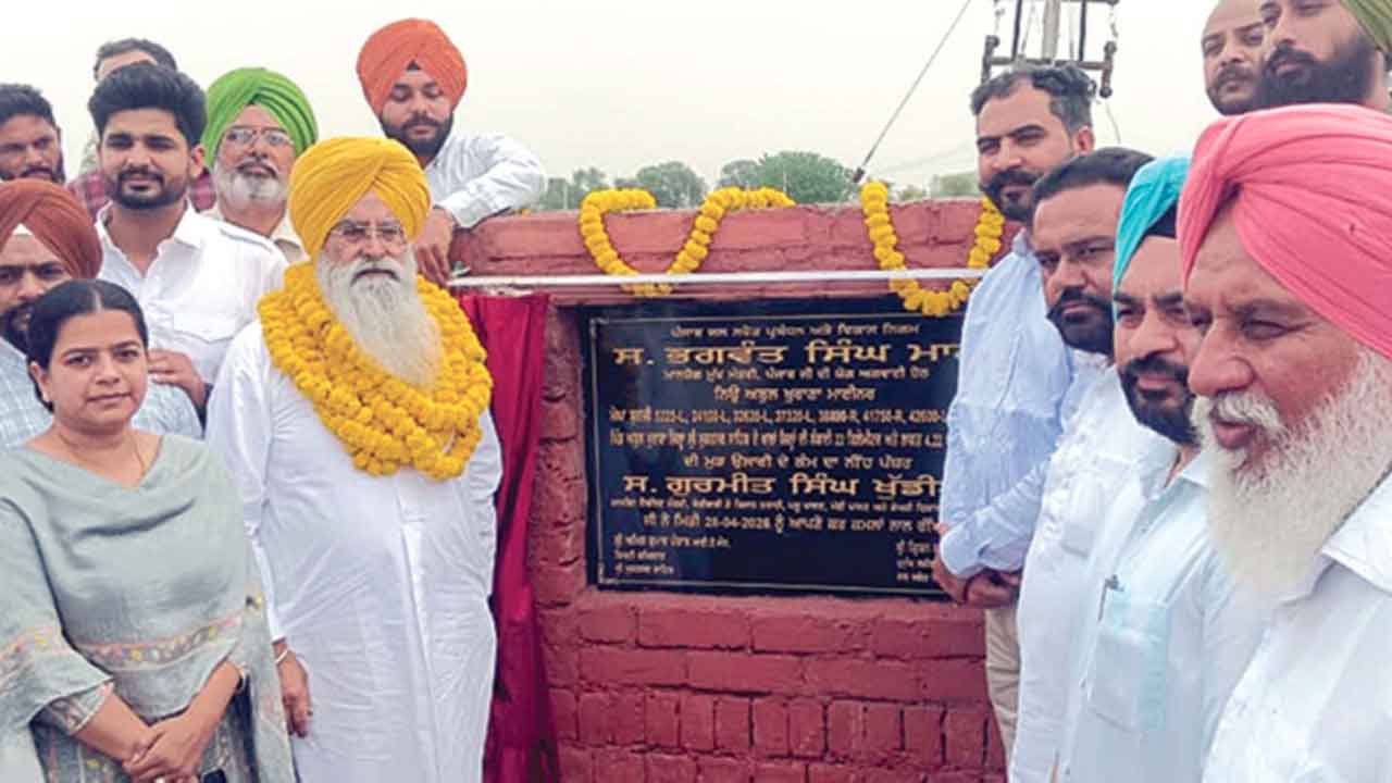 कैबिनेट मंत्री खुड्डियां ने न्यू अबुल खुराणा माइनर का रखा नींव पत्थर