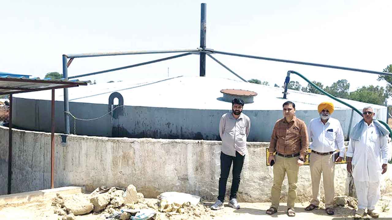 118 लाख रुपए की लागत से बना प्लांट, 35 घरों और गौशाला को मिलेगा कनेक्शन