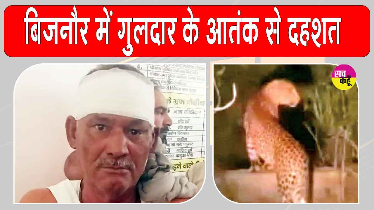 Leopard Attacks: खेत पर काम कर रहे ग्रामीण किसान पर गुलदार का हमला,  इलाके में दहशत