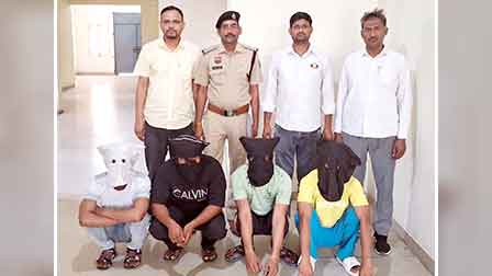 गुरुग्राम में भिवानी के युवकों ने किया एक युवक का अपहरण, चार गिरफ्तार