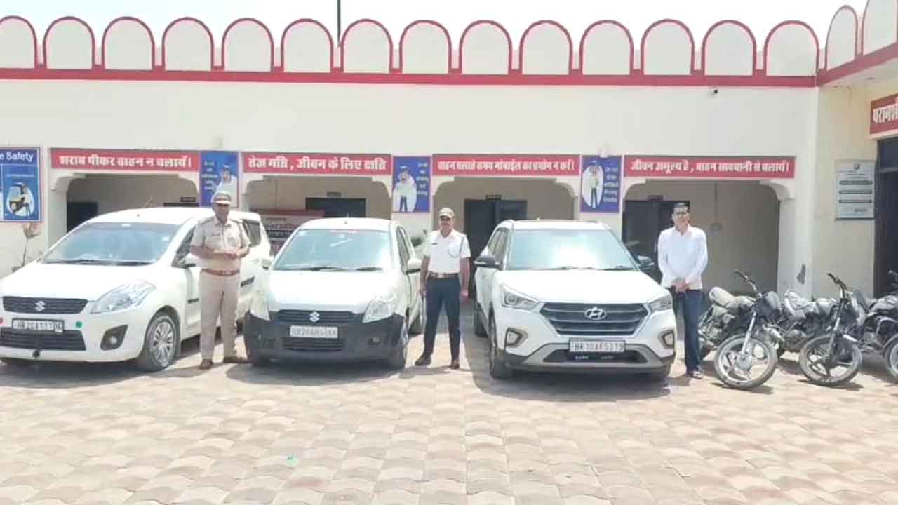 नशे में ड्राइविंग पर पुलिस का शिकंजा, कई वाहन सीज