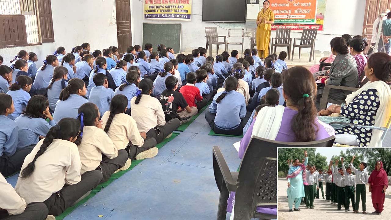 बेटी बचाओ बेटी पढ़ाओ जागरूकता अभियान के तहत गांव-गांव में निकाली रैली 