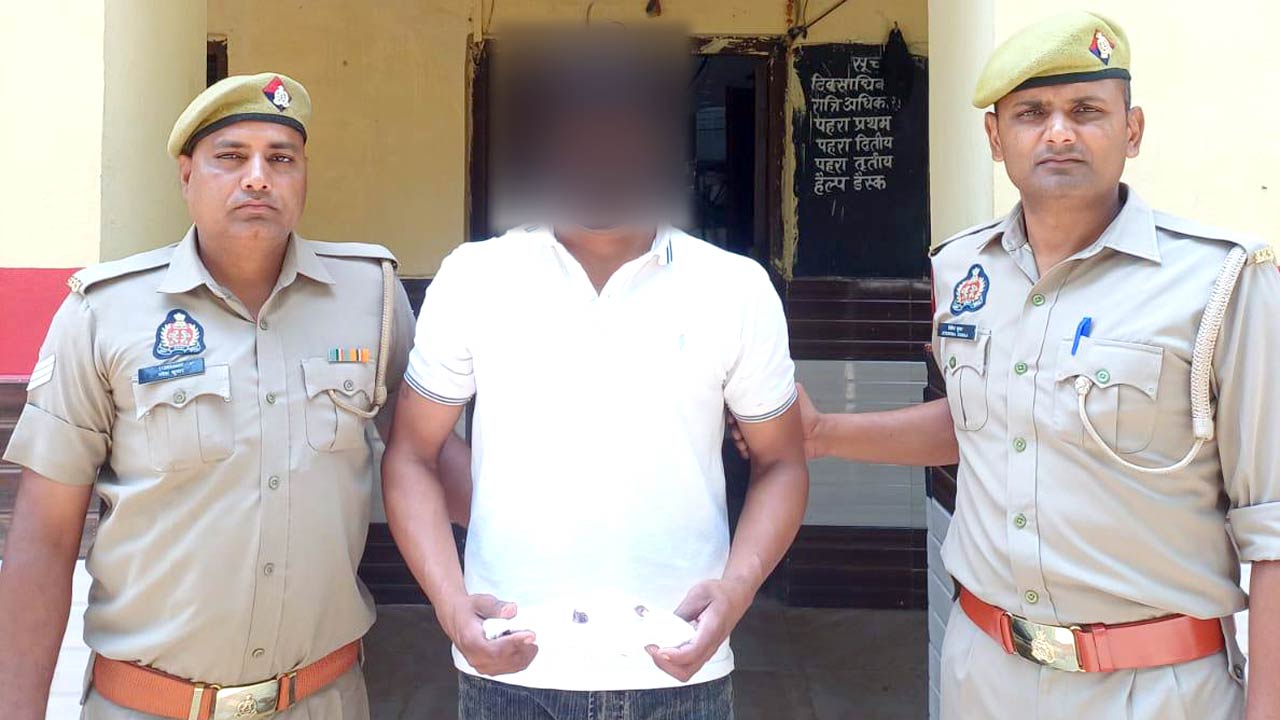 315 बोर का तमंचा व कारतूस बरामद, आरोपी गिरफ्तार