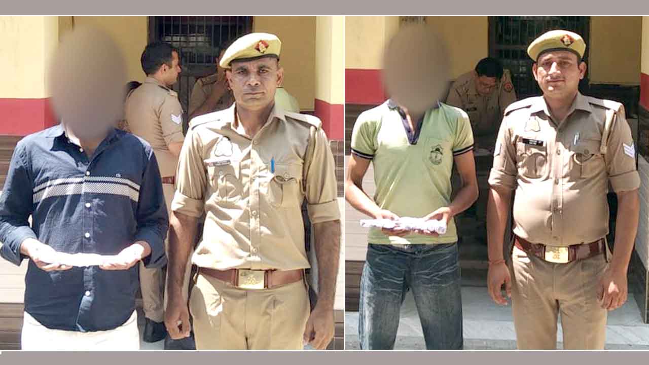 315 बोर के अवैध तमंचे व कारतूस बरामद, दो आरोपी गिरफ्तार