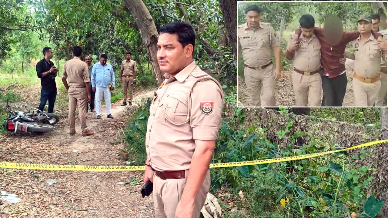 युवक का फरार हत्यारोपी एनकाउंटर में घायल, तमंचा-बाइक बरामद