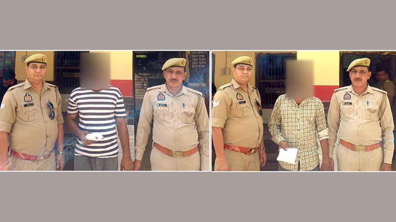 74.40 लाख की स्मैक के साथ दो तस्कर गिरफ्तार, जेल रवाना