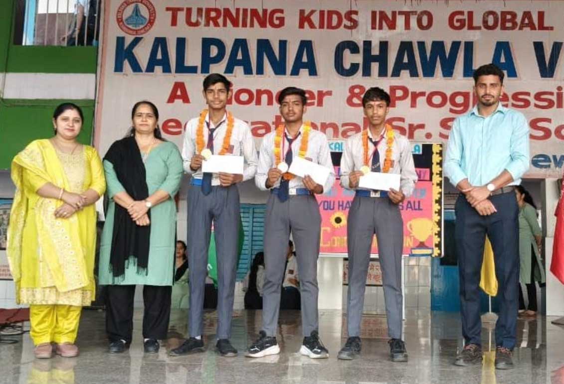 कल्पना चावला विद्यापीठ के खिलाड़ियों ने नेशनल सुपर स्पीड खो-खो टूर्नामेंट में जीता स्वर्ण पदक