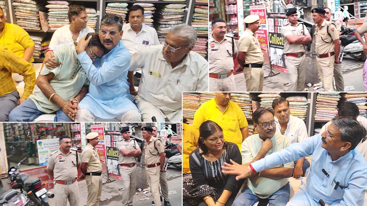 नरवाना में फिर दहशत फैलाने की कोशिश: कारोबारी नरेश जैन की दुकान पर पहुंचे पांच युवक, बोले- आपके पास फोन आएगा