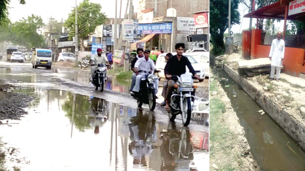 डिंग मंडी व डबवाली रोड पर जलभराव और खुले नालों से लोग परेशान, समाधान की मांग उठी