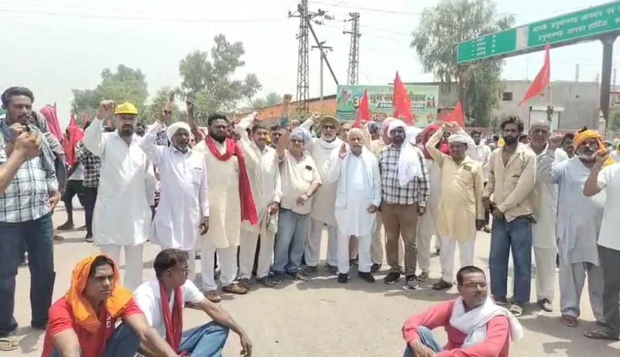 Protests: गेहूं खरीद अवधि बढ़ाने की मांग को लेकर बंद रही अनाज मंडियां 