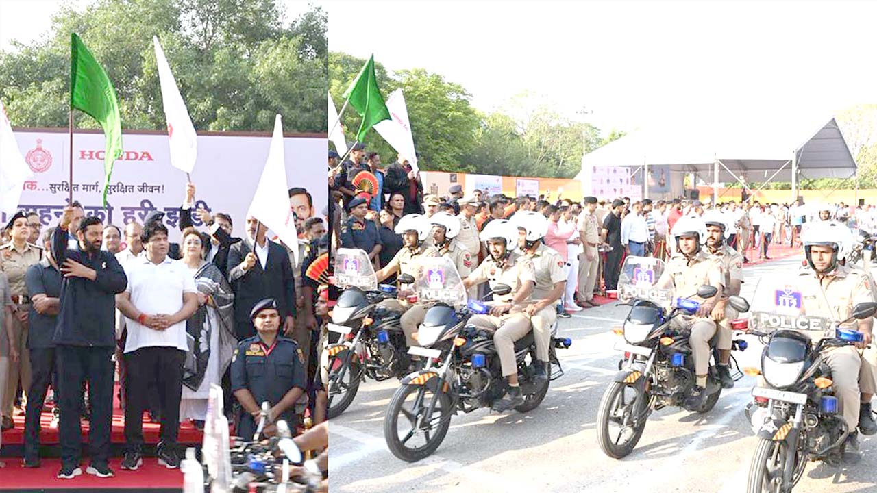Haryana Police News: मुख्यमंत्री ने हरियाणा पुलिस के 312 नए वाहनों को दिखाई हरी झंडी
