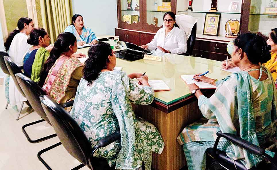 शाह सतनाम जी गर्ल्स कॉलेज में आईक्यूएसी एवं शैक्षणिक समिति का पुनर्गठन