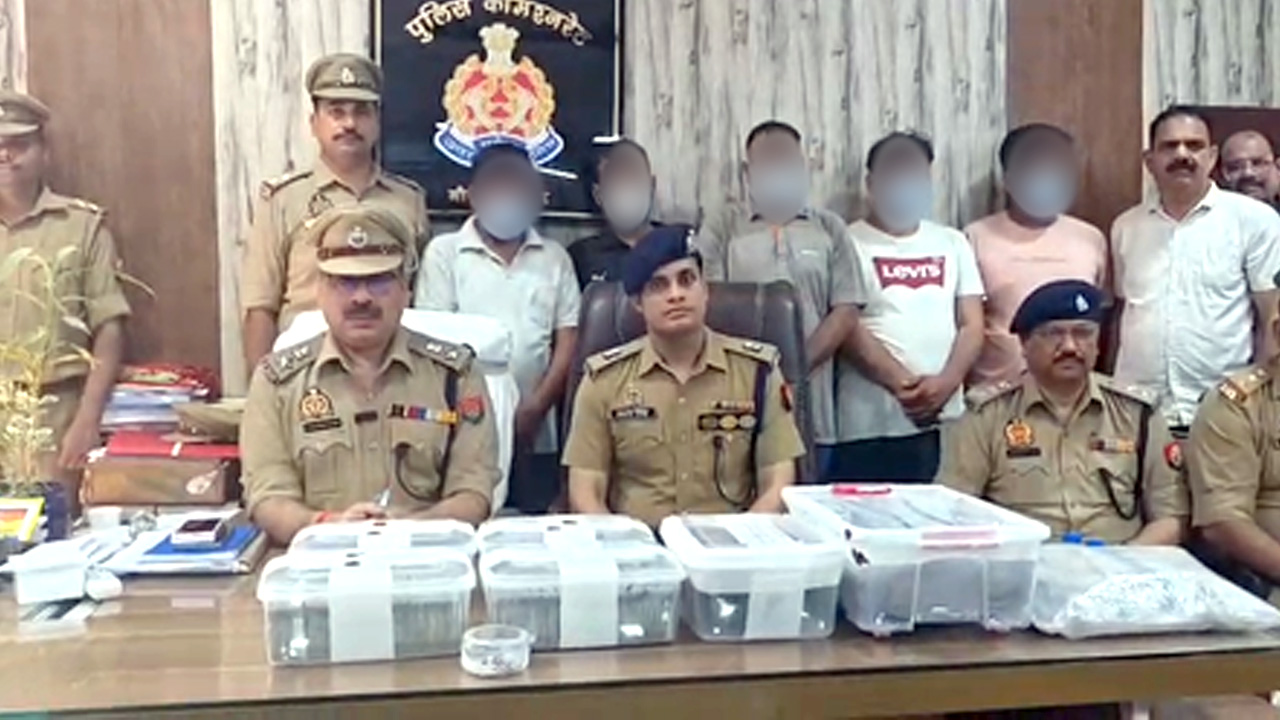 जीएसटी अधिकारी बनकर 29 लाख की लूट का खुलासा, पांच आरोपी गिरफ्तार