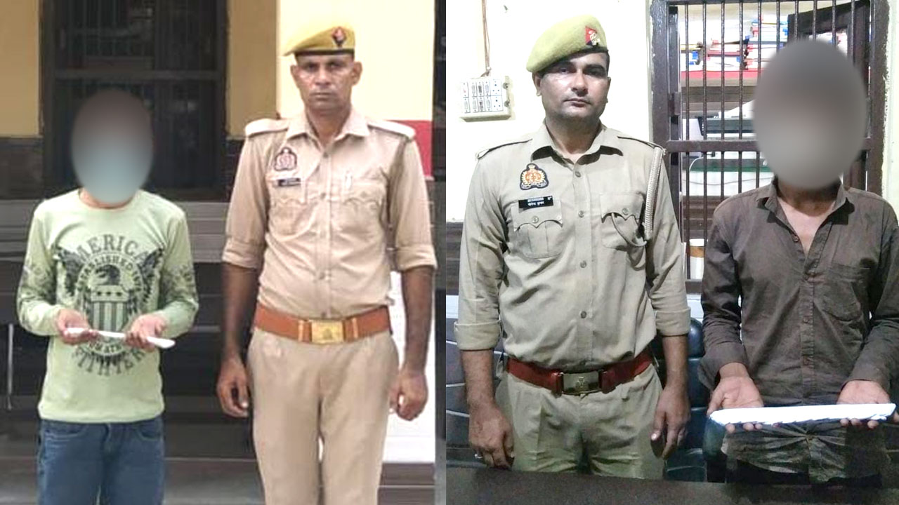 अवैध चाकू के साथ दो आरोपी दबोचे, भेजे जेल
