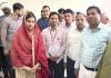 स्व-गणना हेतु सांसद व विधायक के आवास पर पहुंची टीम