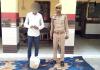 पांच लीटर अवैध कच्ची शराब बरामद, आरोपी दबोचा
