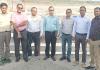 सेंट्रल वॉटर कमीशन की टीम ने किया हथिनीकुंड बैराज पर चल रहे 146 करोड़ रुपए के डाया फ्रॉम वाल के कार्य का निरीक्षण