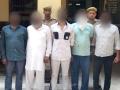 जानलेवा हमले में वांछित पिता-पुत्र समेत पांच आरोपी गिरफ्तार, जेल रवाना