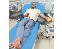 मानवता की मिसाल: जयकिशोर इन्सां ने 23वीं बार किया रक्तदान