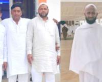 कैराना से 15 हज यात्रियों का काफिला रवाना