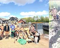 लंदन की साध-संगत ने चलाया सफाई महाअभियान