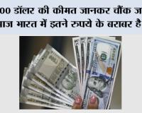 American Dollar Vs Indian Rupee: 100 डॉलर की कीमत जानकर चौंक जाएंगे! आज भारत में इतने रुपये के बराबर है USD
