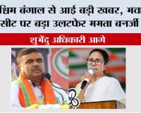 Bengal Election Results: भवानीपुर में बड़ा उलटफेर: ममता बनर्जी चुनाव हारीं, शुभेंदु अधिकारी की बड़ी जीत