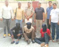 भिवानी सीआइए पुलिस ने पकड़े 3 हिस्ट्री शीटर बदमाश
