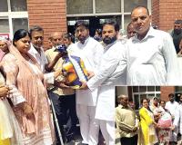 5 परिवारों को राशन बांटकर नेत्रदानी और शरीरदानी नीलम इन्सां को दी श्रद्धांजलि 