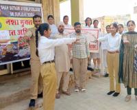 शाह सतनाम जी गर्ल्स कॉलेज की NSS इकाई का नशा मुक्ति जागरूकता अभियान