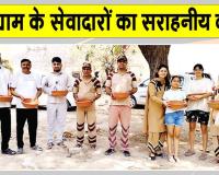 Bird Nurturing: गर्मी की भीषण तपिस से पक्षियों को राहत देने के लिए डेरा सच्चा सौदा गुरुग्राम के सेवादारों ने रखे सकोरे