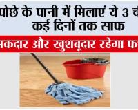 Home Cleaning Hacks: पोछे के पानी में मिलाएं ये 3 चीजें, कई दिनों तक साफ, चमकदार और खुशबूदार रहेगा फर्श