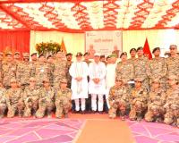 केन्द्रीय गृह मंत्री अमित शाह पहुंचे बीकानेर स्थित सांचू पोस्ट