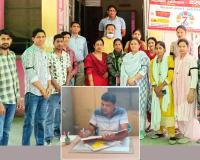 स्वास्थ्य संविदाकर्मियों ने काली पट्टी बांधकर दूसरे दिन भी जताया विरोध