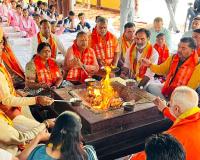 मंगल गान से गूंजी कर्णनगरी, सेवा उत्सव के रूप में मनाया निष्काम कर्मयोगी मनोहर लाल का जन्मदिन