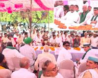 सिकंदरपुर में भाकियू (टिकैत) का किसान संवाद व सदस्यता अभियान, भ्रष्टाचार के खिलाफ बड़े आंदोलन का ऐलान